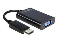 Delock Adapter Displayport male > VGA 15 pin female - DisplayPort-adapter - 21 cm