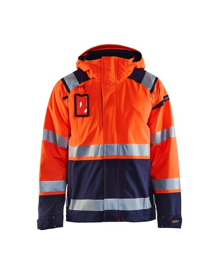 Blåkläder Skalljakke varsel Orange/Marineblå XXXL