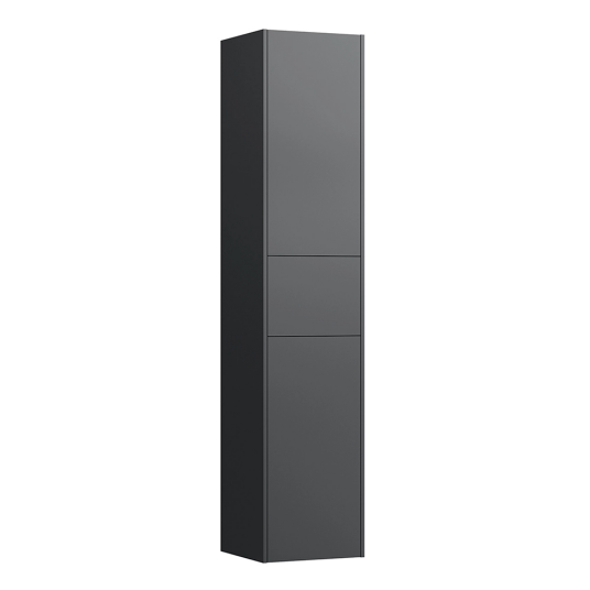 Laufen Base Høyskap med 2 dører 350x335 mm Venstrehengslet Trafikkgrå
