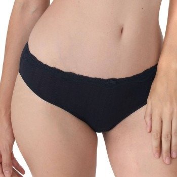 sassa Truser Bamboo Jacquard Brief Marine viskose 40 Dame