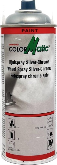 ColorMatic Hjulspray Silver Chrome