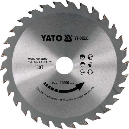 Yato Mellomleggsskive Vinkelsliper YT-60533