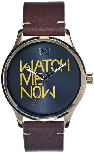 Mark Maddox Herreklokke HC7105 50 Classic Lær Ø41 mm