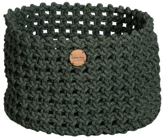 Cane-line Soft Rope kurv Mørkegrønn 50 cm Grønn