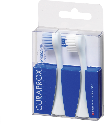 Curaprox Hydrosonic tannbørstehode refill sensitiv 2 stk Curaprox Hydrosonic tannbørstehode refill sensitiv 2 stk