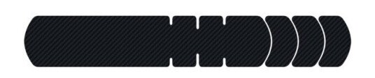 Lizard Skins Large Frame Protector Carbon For Ramme Lizard Skins Large Frame Protector Carbon For Ramme