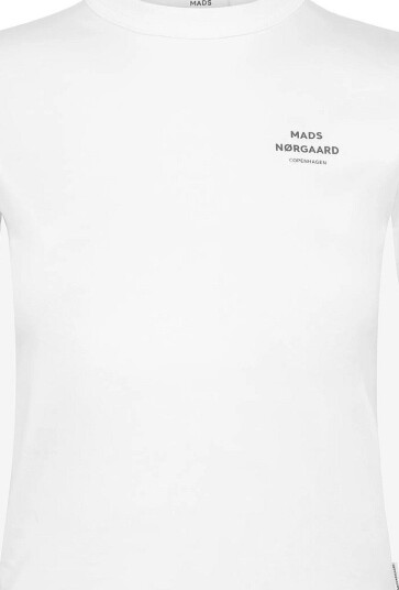 Mads Nørgaard Dry Single Theo Tee   WHITE   116