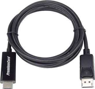 Premiumcord Kportadk04 03 3 M Displayport Hdmi Hankjønn Hankjønn Rett