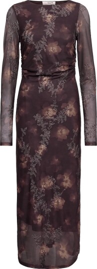 A View Belena L/S Dress Brown 38