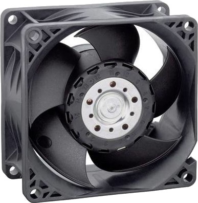 Ebm-Papst 8214 Jh3 Vifte 9.2cm 11000 Rpm 237 M³/T Sort