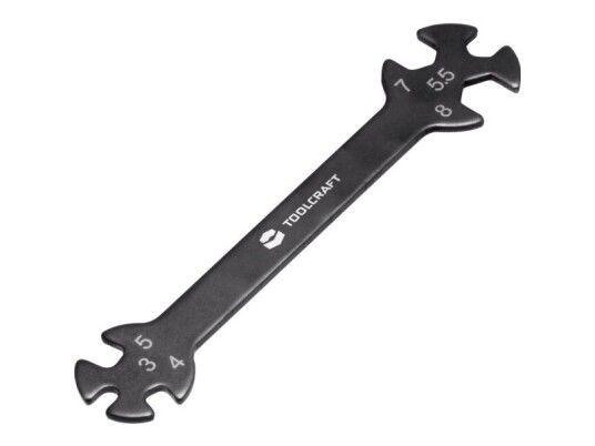 Toolcraft To-5693100 Ringnøgle 3 - 8 Mm