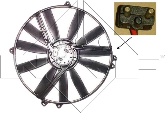 Kjølevifte NRF 47300