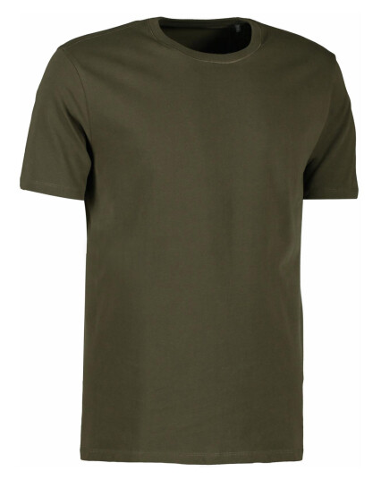 ID Organic T shirt Oliven