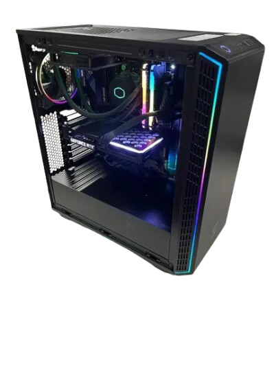 Gaming Tower 8 kjerner Ryzen 7 16GB 1TB SDD RTX3060Ti LHR 8GB