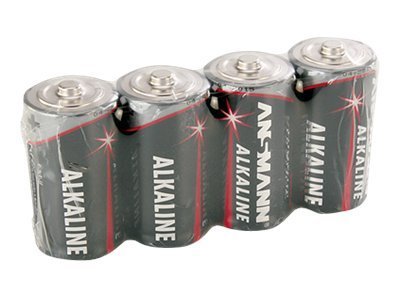 Ansmann Baby C Alkalisk Batteri 4-Pack LR14
