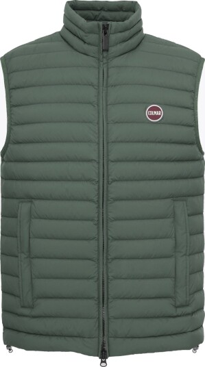 Colmar Quilted Vest Natural Down Light Weight Grønn 48