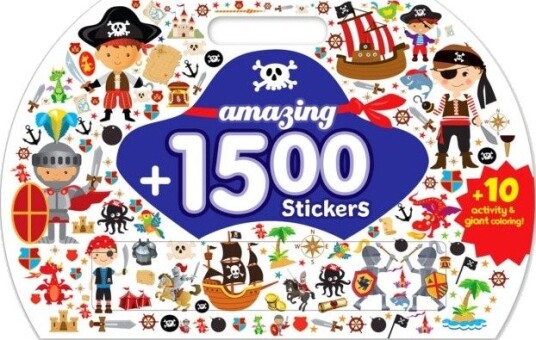 Amazing 1500+ Stickers & Activity (Pirates)