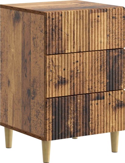  Nattbordskap Gammelt tre 43 x 41 x 66,5 cm Konstruert tre