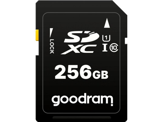 GOODRAM S1A0 - flash memory card - 256 GB - SDXC UHS-I