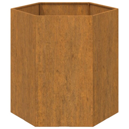 vidaXL Plantekasse rust 40x40x45 cm cortenstål