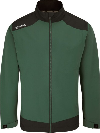 Ping Aquadrive Svart Golf regnjakke herre Gorse Green/Black X Large
