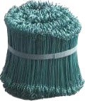 Stålsnøre 15 Cm Pe Belagt Grøn,1000 Stk/Pk Stålsnøre 15 Cm Pe Belagt Grøn,1000 Stk/Pk