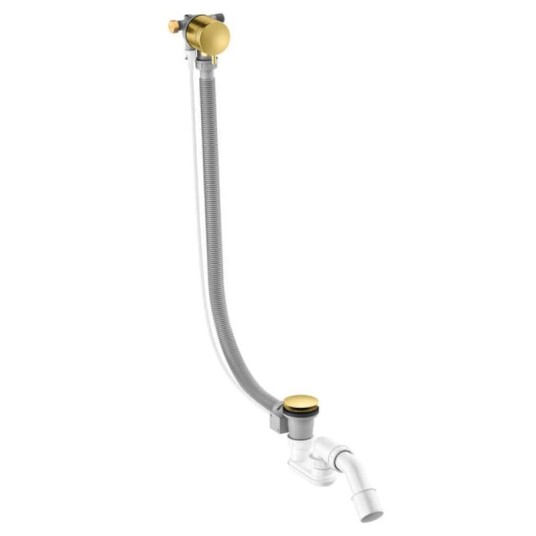 Damixa Avløpsventil med Utløp Børstet Messing KO 2389079 Damixa Avløpsventil med Utløp Børstet Messing KO 2389079