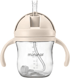 Mininor Sugerørskopp Tritan 220 ml Skyet morgen   1 stk.