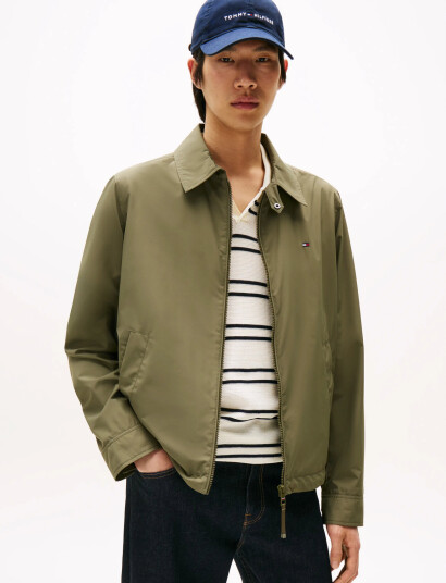 Tommy Hilfiger Packable Ivy Jacket - Khaki green - S Tommy Hilfiger Packable Ivy Jacket - Khaki green - S