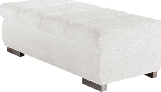 Cerys Fotpall 60 cm - Hvid