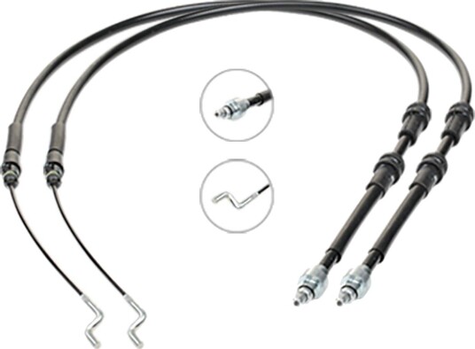 RIDEX 124C1191 Tautrekk håndbremse