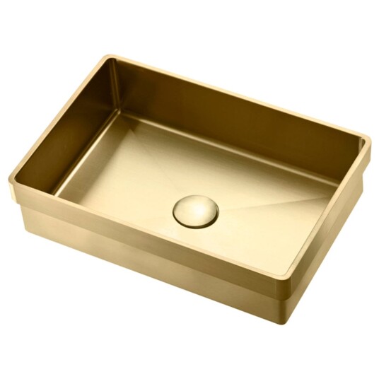Tapwell Ht4328 PVD Servant for Nedfelling 45x30cm Messing (TA-9422201)