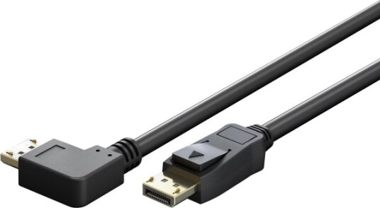 Goobay 77054, 3 M, Displayport, Displayport, Hankjønn, Hankjønn, 7680 X 4320 Piksler