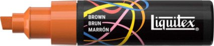 Liquitex LQX Marker 8 mm brun