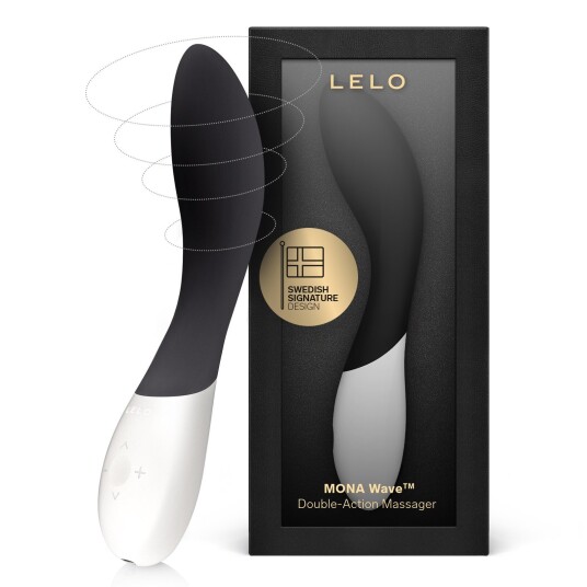 Lelo Mona Wave Dual-action G-punktsvibrator - Svart Lelo Mona Wave Dual-action G-punktsvibrator - Svart