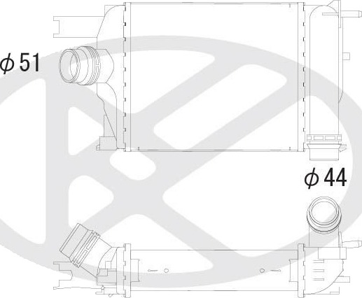 KOYORAD IA490154 Intercooler