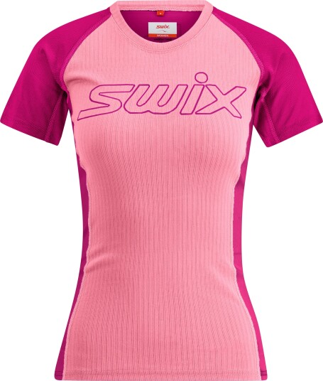 Swix Women"s Racex Light Short Sleeve Sakura/peony S Swix Women"s Racex Light Short Sleeve Sakura/peony S