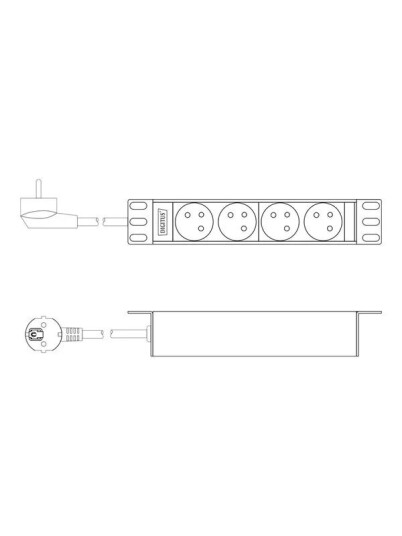 Digitus PDU Grenuttak 4000w Digitus PDU Grenuttak 4000w