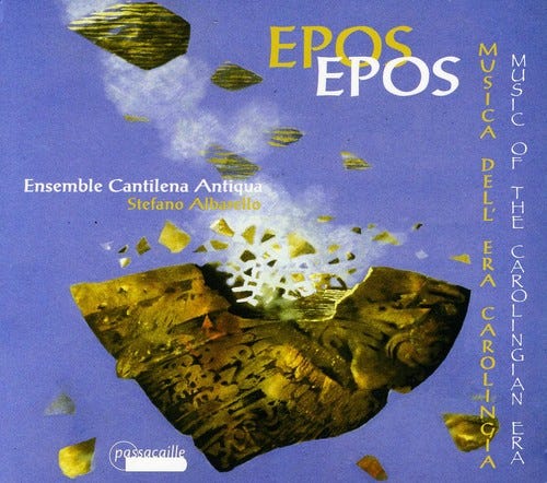 Stefano Albarello Montpellier Ms Anonymous Gregorian Chant Epos: Music Of The Carolingian Era CD Stefano Albarello Montpellier Ms Anonymous Gregorian Chant Epos: Music Of The Carolingian Era CD