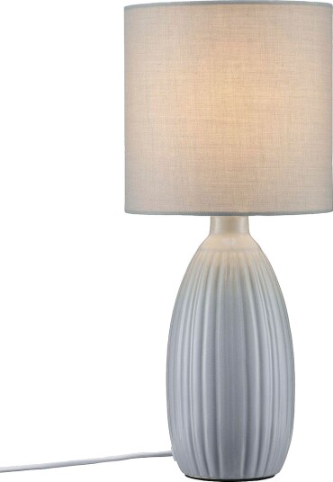 PR Home Bordlampe Uno 37cm Grå Bordlamper