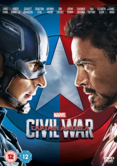 Captain America: Civil War DVD Captain America: Civil War DVD