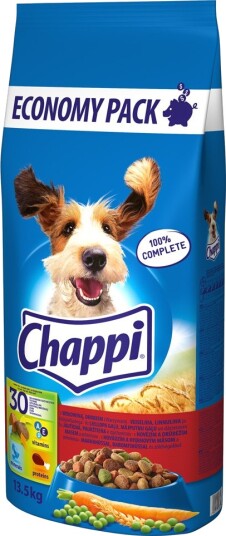 Chappi Okse & Fjærkre 13.5 kg Chappi Okse & Fjærkre 13.5 kg