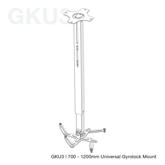 UNICOL GKU3 Proj.bracket uni 70-120cm UNICOL GKU3 Proj.bracket uni 70-120cm