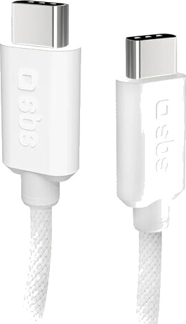 SBS USB C USB C 60W flettet kabel 1.5m grå TECABLETISSUETCCG SBS USB C USB C 60W flettet kabel 1.5m grå TECABLETISSUETCCG