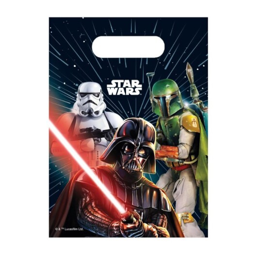 Star Wars Godteposer - 6 stk
