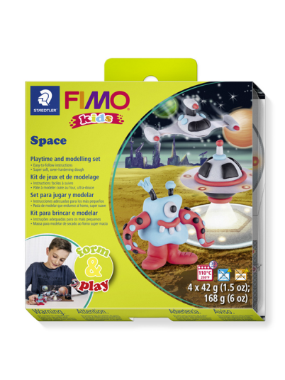 Staedtler Set Mod. clay Fimo kids F&P Space