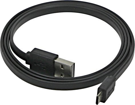 Usb-Kabel Neutralle Usb-A Til Microusb 1 M Svart Usb-Kabel Neutralle Usb-A Til Microusb 1 M Svart
