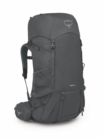 Tursekk Til Dame Osprey Renn 65 - Dark Charcoal/Gray Wolf