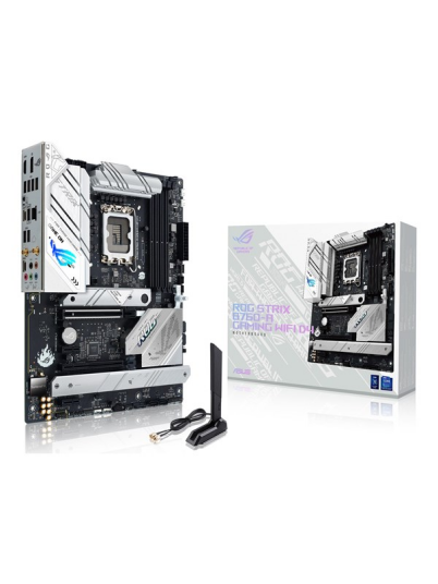 ASUS ROG STRIX B760-A GAMING WIFI D4 (V2) Hovedkort - Intel B760 - Intel LGA1700 socket - DDR4 RAM - ATX