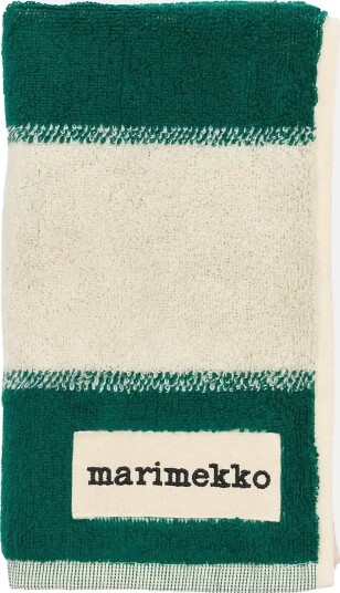 Marimekko Home Galleria Guest Towel 30X50Cm   Green   30X 50CM